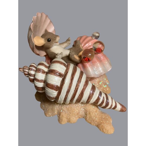Fitz and Floyd Charming Tails Happy as a Clam Figurine Nautical Theme - Picture 3 of 10